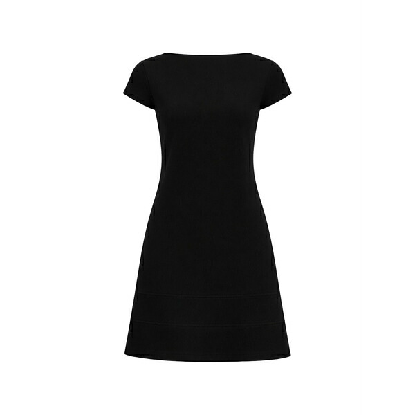 行動論理 レディース 衣裳 トップス Seam tiered mini dress Black スーツ・セットアップ-ワンピーススーツ