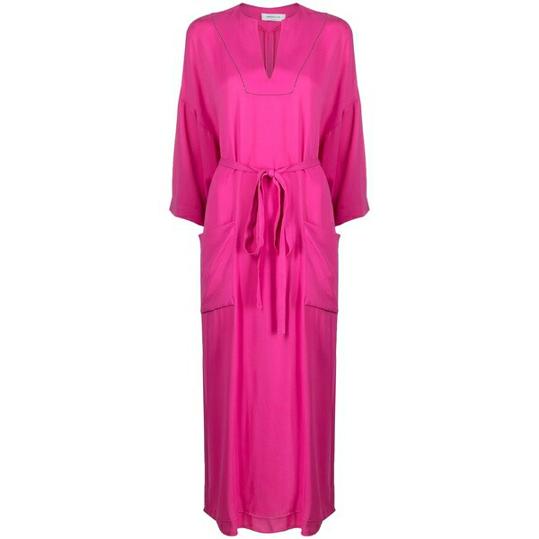ファビアナ フィリッピ レディース ワンピース トップス Bell sleeve v-neck dress Pink｜asty 50,280円