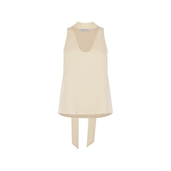 ラケル?ジニス レディース プルオーバー トップス Tie-neck blouse Neutrals