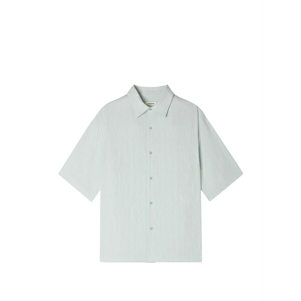 サンドロ メンズ シャツ トップス Short-sleeve shirt Blue｜asty