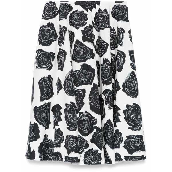 マルニ レディース スカート ボトムス Luna midi skirt White