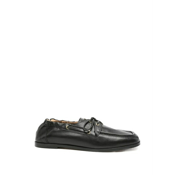 パトリツィア ペペ レディース スリッポン・ローファー シューズ Square-toe loafers Black