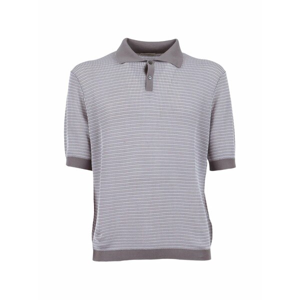 バランタイン メンズ スポーツシャツ トップス Short-sleeve polo shirt Grey