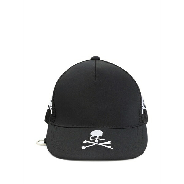 マスターマインド・ジャパン メンズ 帽子 アクセサリー Skull mesh cap Black|asty