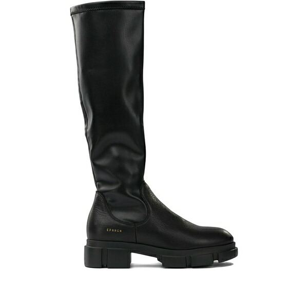 コペンハーゲン スタジオ レディース ブーツ シューズ Platform boots Black｜asty