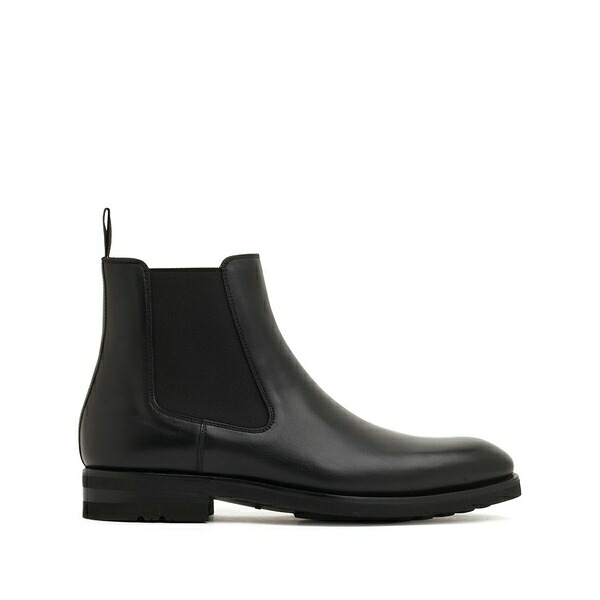 マグナーニ メンズ ブーツ シューズ Elasticated-panel chelsea boots Black