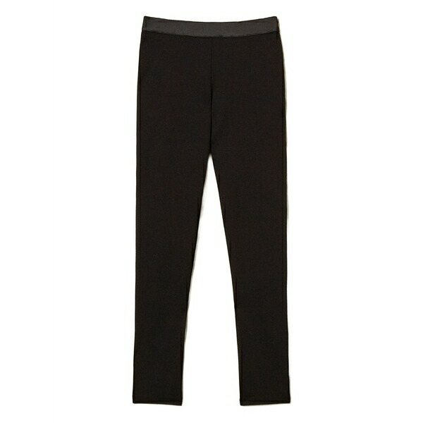 ツインセット レディース カジュアルパンツ ボトムス Satin-waistband trousers Black｜asty 28,712円