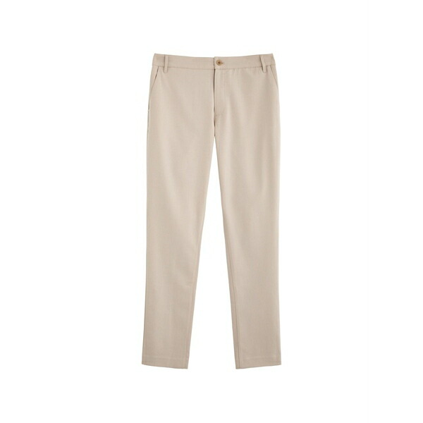 ページ メンズ 心地好いズボン下 ボトムス Stafford flat front trousers Neutrals