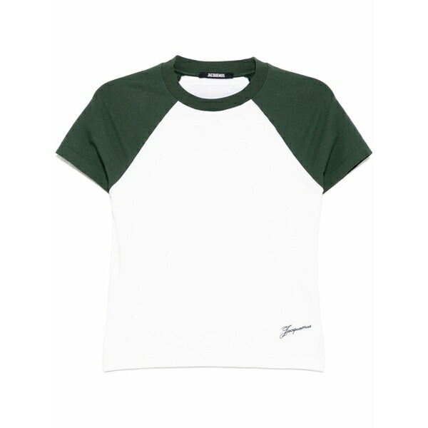 ジャクエムス レディース プルオーバー トップス Crew neck t-shirt White