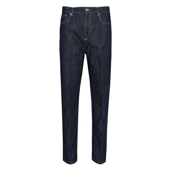 ヌメロ ヴェントゥーノ レディース ジーンズズボン下 ボトムス Cotton jeans Blue
