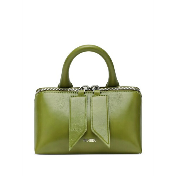 ジ アティコ レディース ハンドバック 御徒面子 Friday top handle mini bag Green