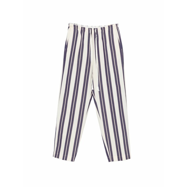 フォルテ フォルテ レディース カジュアルパンツ ボトムス Striped trousers Neutrals