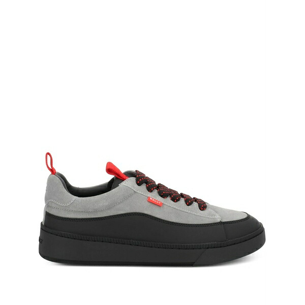 バリー メンズ スニーカー シューズ Two-tone lace-up sneakers Grey｜asty