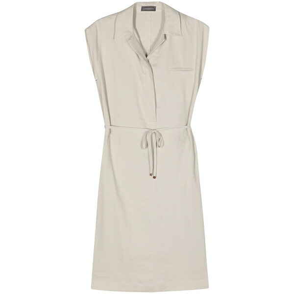 ロレーナアントニアッツィ レディース 衣装 トップス Belted MIDI shirt dress Neutrals