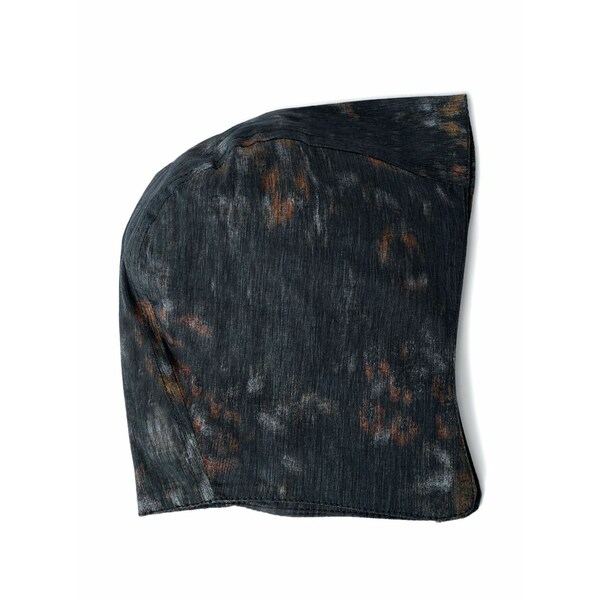 ガニー レディース かぶり笠 付属品 Printed logo bonnet Grey