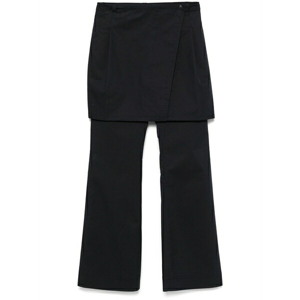 ロウ クラシック レディース カジュアルパンツ ボトムス Layered wrap trousers Blue｜asty