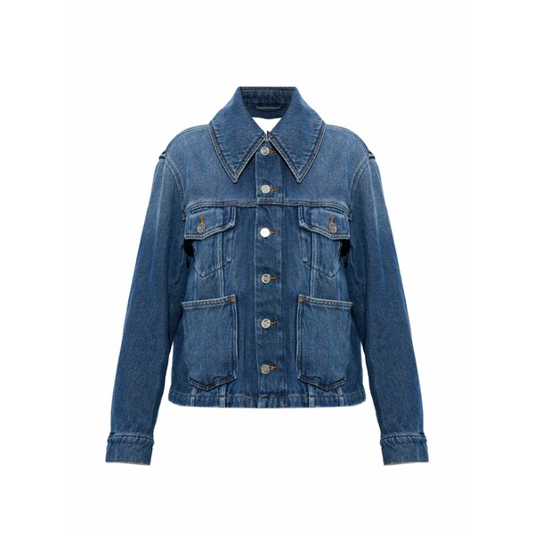 ガニー レディース ジャケット＆ブルゾン アウター Pocket denim jacket Blue｜asty