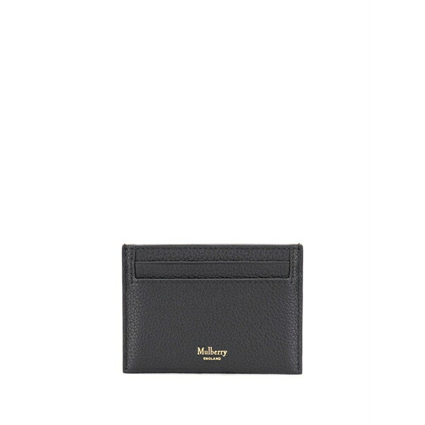 マル木ノ実 レディース 紙入れ 付属品 Embossed logo cardholder Black
