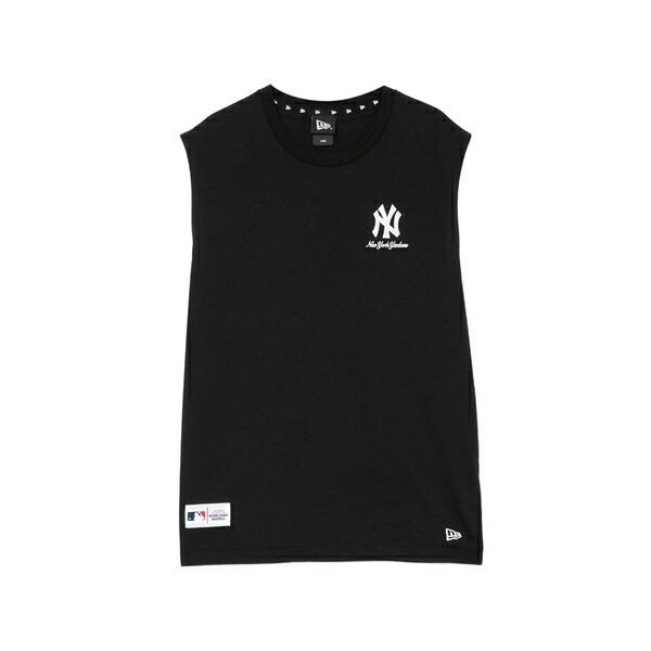 ニューエラ メンズ Tシャツ トップス Sleeveless top Black|asty