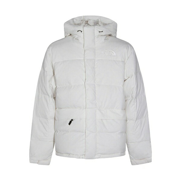 ノースフェイス メンズ ジャケット&ブルゾン アウター Hooded logo jacket White|asty