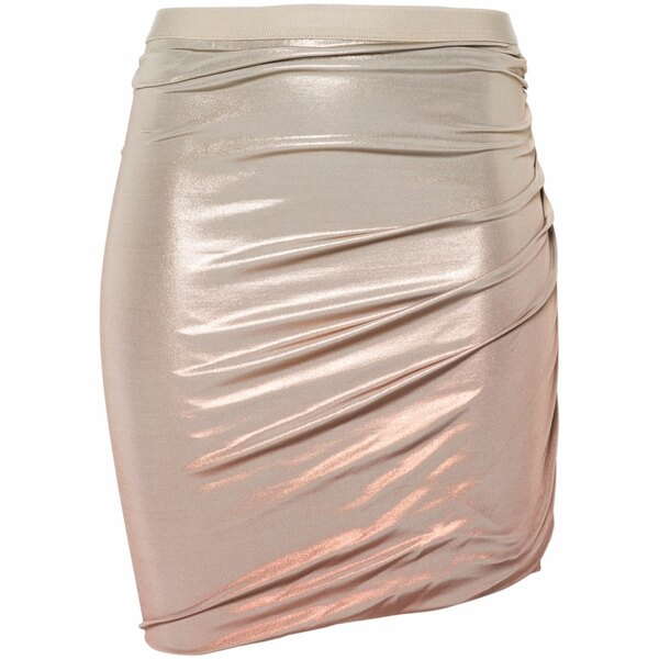 リックオウエンスリリーズ レディース スカート ボトムス Jade draped mini skirt Orange|asty