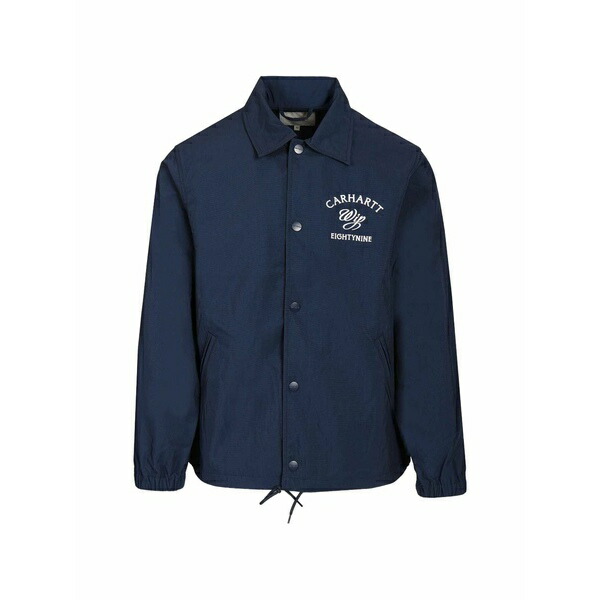 カーハート メンズ ジャケット＆ブルゾン アウター Logo coach jacket Blue