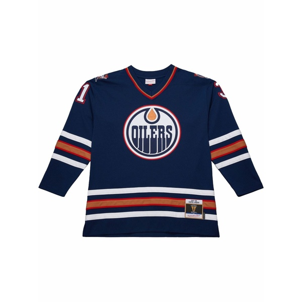 ミッチェル\u0026ネス メンズ プルオーバー トップス Edmonton oilers 1997/98 curtis joseph power play jersey Blue