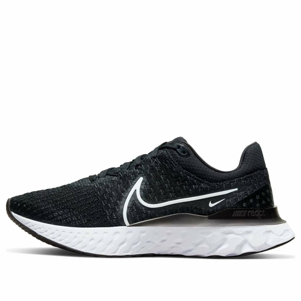Nike ナイキ レディース スニーカー 【(WMNS) Nike React Infinity Run Flyknit 3 'Black White' DD3024-001】 サイズ US_8(25.0cm)|asty