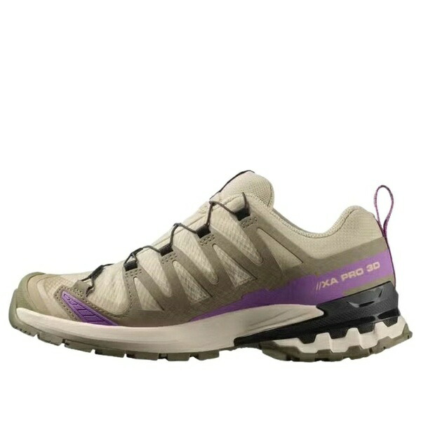 SALOMON サロモン レディース スニーカー  【(WMNS) SALOMON XA Pro 3D V9 Gore-Tex \u0027Bog Aloe Concord Grape\u0027 491458】  大きさ US_5(22.0珊)