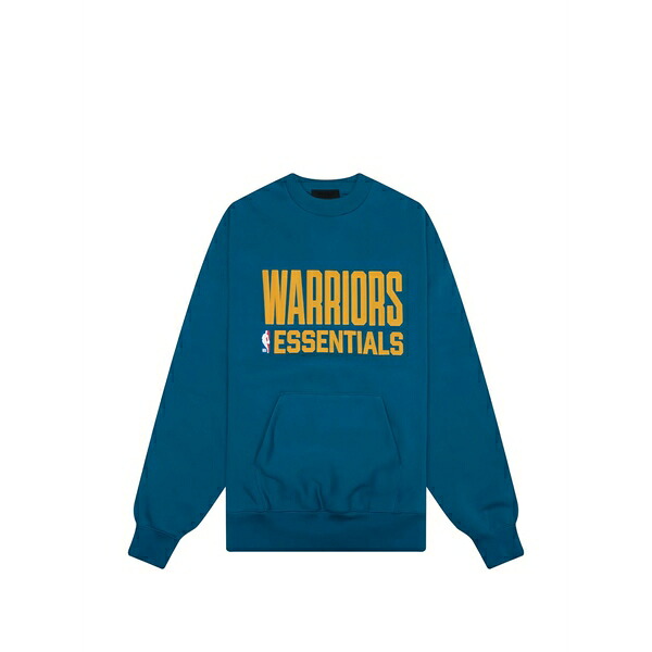 エフオージーエッセンシャルズ メンズ パーカー・スウェットシャツ アウター X nba warriors sport crewneck sweatshirt  Blue