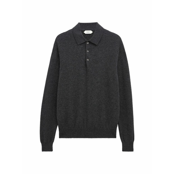 プリングル オブ スコットランド メンズ パーカー・スウェットシャツ アウター Long-sleeve polo shirt Grey｜asty 73,040円