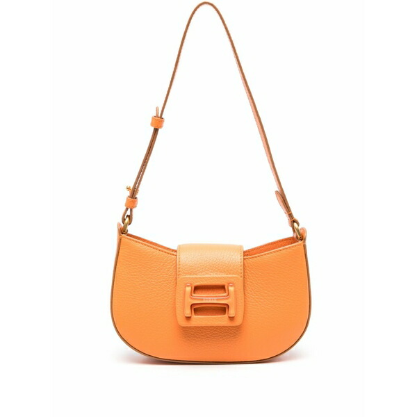 ホーガン レディース ショルダーバッグ バッグ H-bag leather shoulder bag Orange|asty