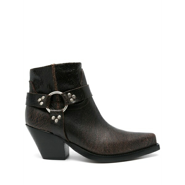ソノラ レディース ブーツ シューズ 70粍 jalapeno belt biker boots Brown