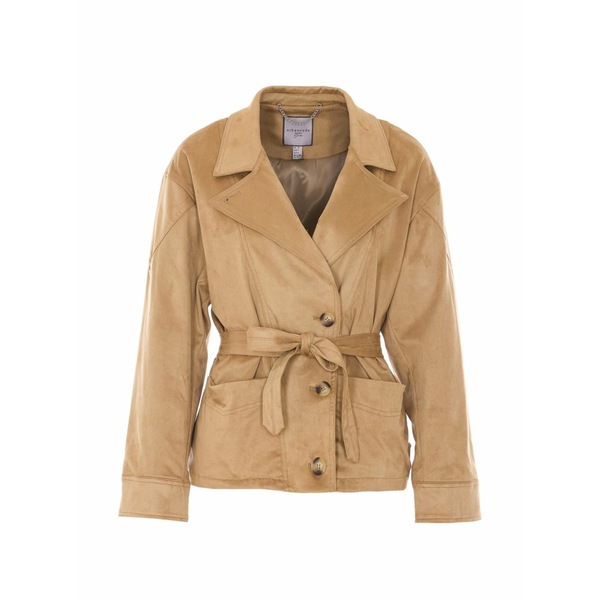 アーバンコード レディース 上衣＆上衣 アウター V-neck jacket Neutrals