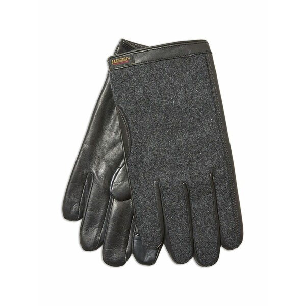 ラルフローレン メンズ グローブ 付属物 Hybrid gloves Black