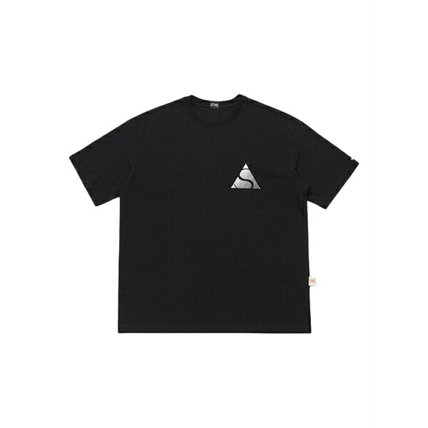スタンス メンズ Tシャツ トップス Graphic-print cotton t-shirt Black|asty