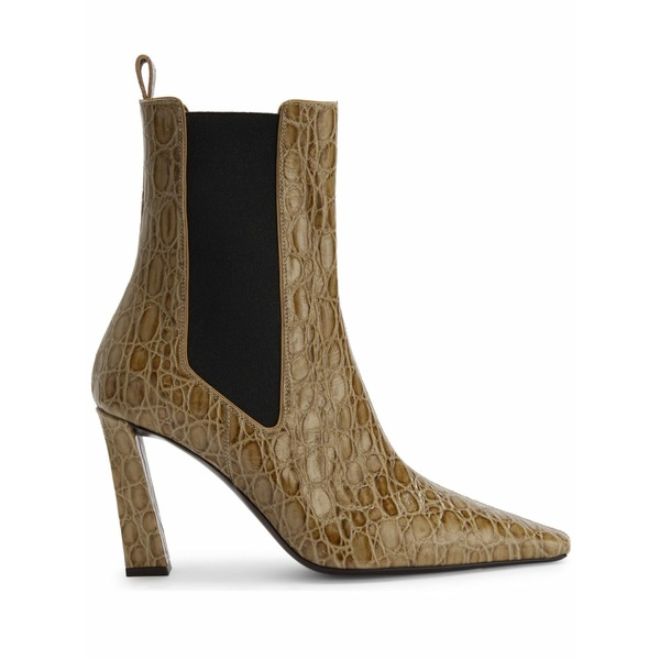 ジュゼッペザノッティ レディース ブーツ シューズ 90mm janiee beatles chelsea boots Neutrals｜asty