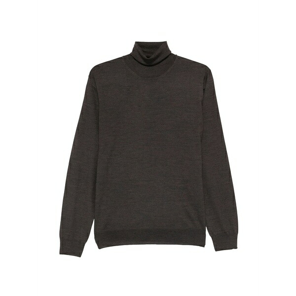 コルネリアーニ メンズ 編み物\u0026スウェーター アウター Roll-neck sweater Brown