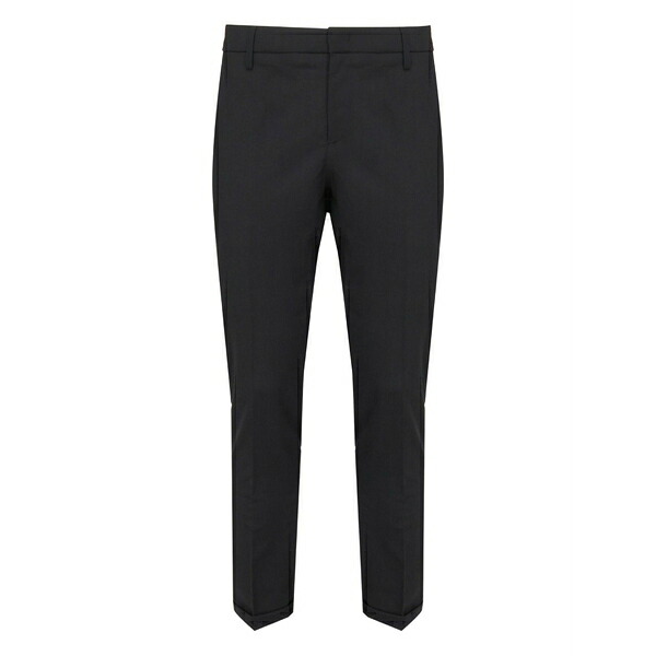 ドンダップ メンズ 心地好いズボン下 ボトムス Welt-pocket trousers Black