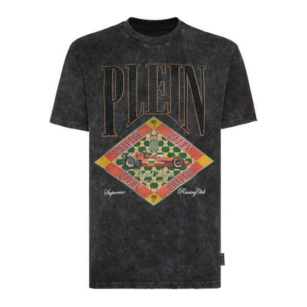 フィリップ飾り気の無い メンズ プルオーバー トップス Cote d\u0027azur t-shirt Black