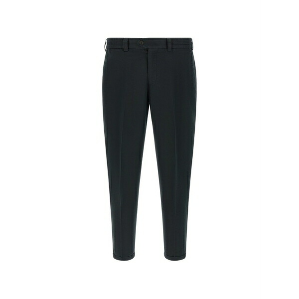 PTトリノ メンズ 心地好いズボン下 ボトムス The rebel elasticated turn-up hem trousers Blue