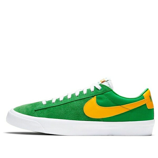 Nike ナイキ メンズ スニーカー 【Nike Zoom Blazer Low Pro GT SB \u0027Lucky Green Gold\u0027 DC7695-300】  大きさ US_5(23.0糎)