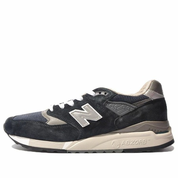New Balance ニュー平衡にする メンズ スニーカー 【New Balance 998 Classic Made インチ USA \u0027Navy Grey\u0027 M998NV】  大きさ US_7(25.0糎)