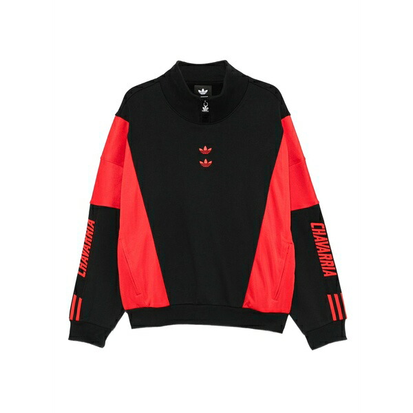 アディダス メンズ パーカー・スウェットシャツ アウター X willy chavarra watsonville sweatshirt Black メンズファッション-トップス-パーカー