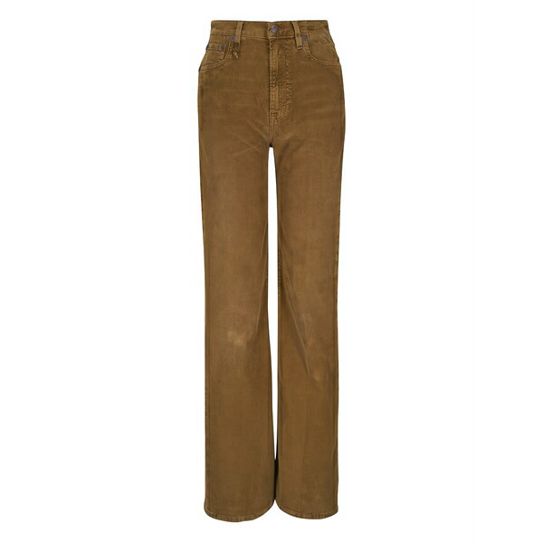 アールサーティーン レディース デニムパンツ ボトムス Charlotte corduroy jeans Brown|asty