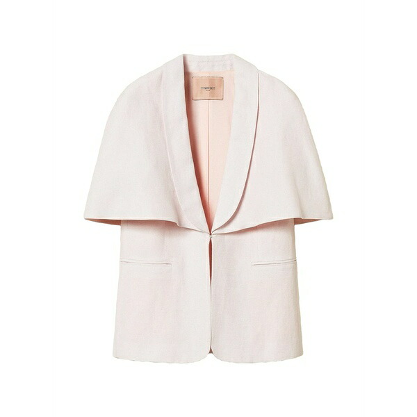 ツインセット レディース ジャケット＆ブルゾン アウター Pink cape jacket Pink｜asty