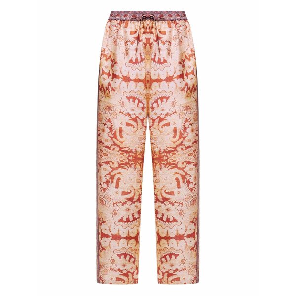 ピエール=ルイ・マシア メンズ カジュアルパンツ ボトムス Paisley-print drawstring-waist trousers Pink|asty