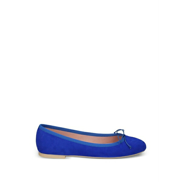 プリティ・バレリーナ レディース サンダル シューズ Nicole tie-bow ballet flats Blue|asty