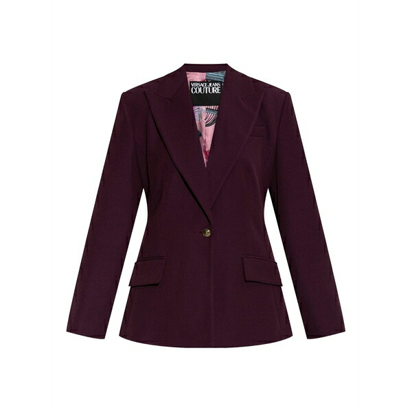 呼びりん探し回る レディース 上衣＆上衣 アウター Button blazer Purple
