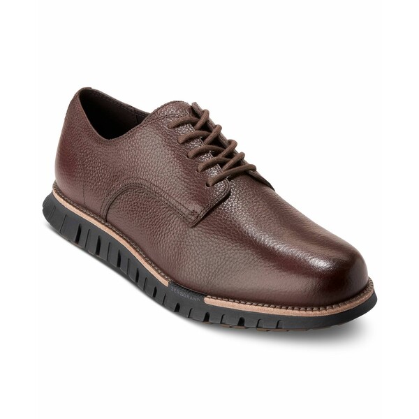 コールハーン メンズ ドレスシューズ シューズ Men's ZERGRAND Remastered Lace-Up Oxford Dress Shoes Madiera/Black画像